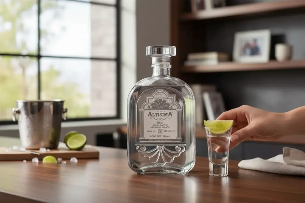 tequila blanco 100 % agave